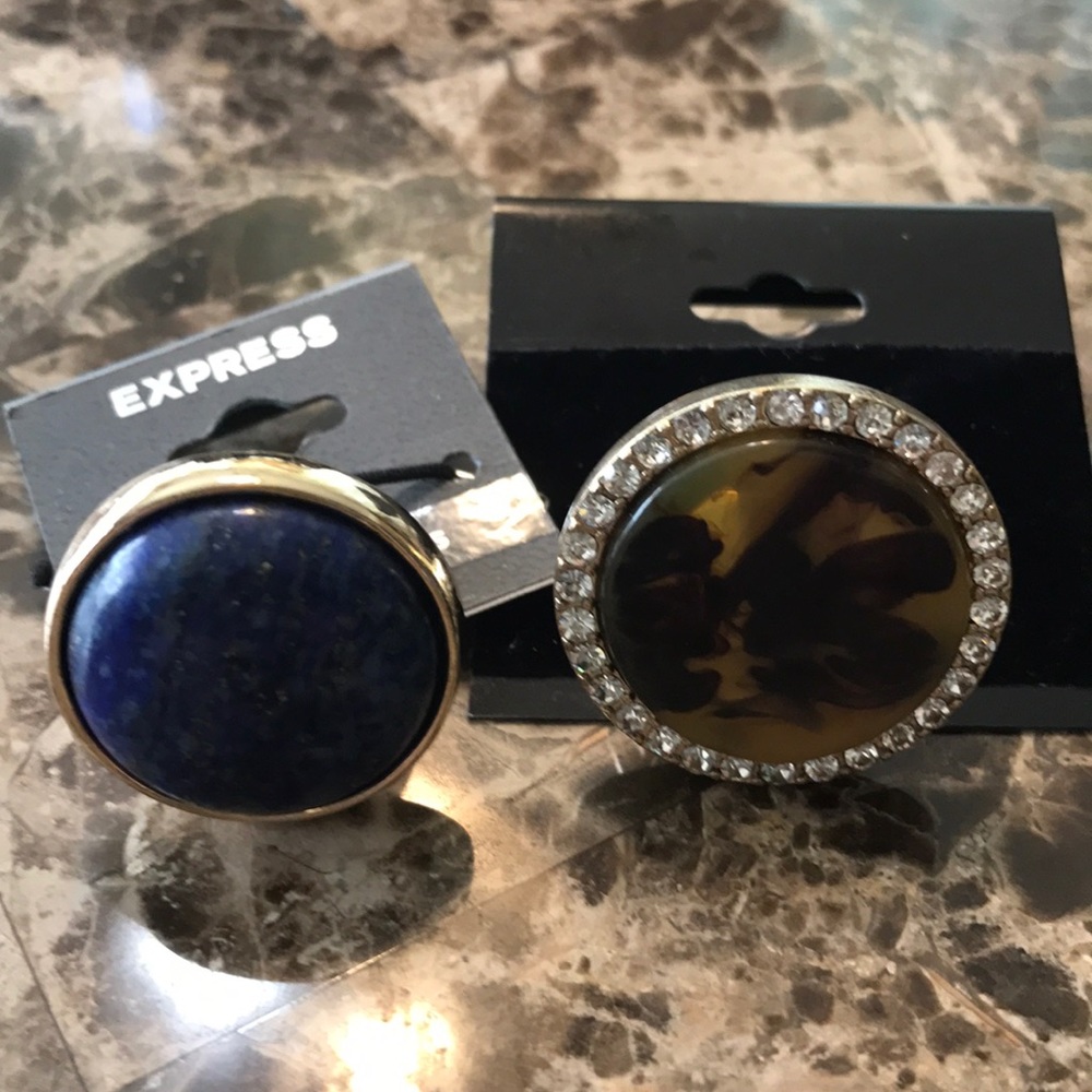 One EXPRESS ring and one Lane Bryant ring